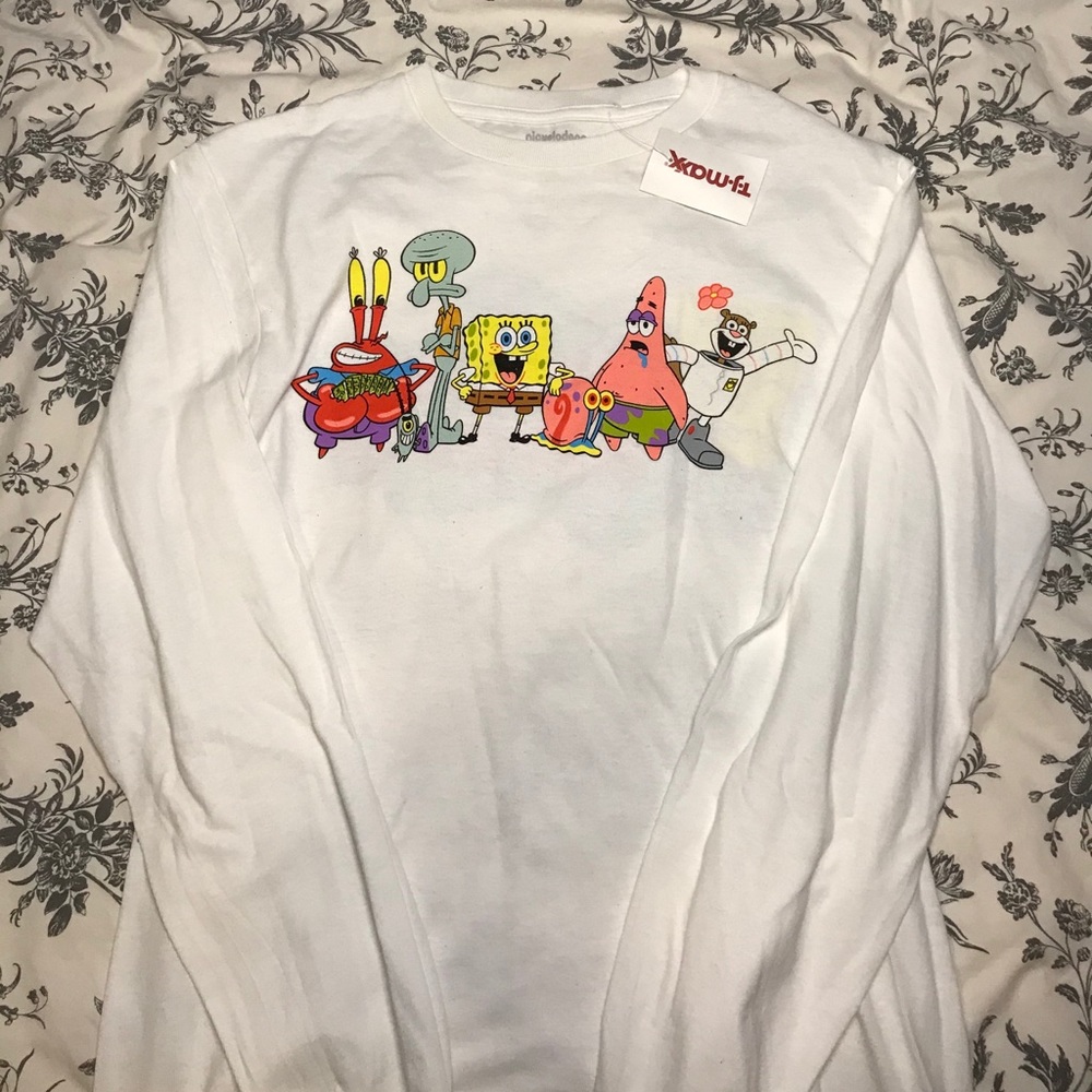 Long sleeve Spongebob Squarepants shirt